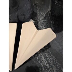Ceramic Paper Plane Decorative Objects Wall Art - Qty 2